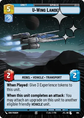 U-Wing Lander — Hyperspace Foil