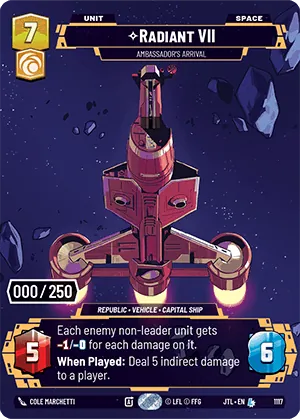 Radiant VII — Serialized Prestige