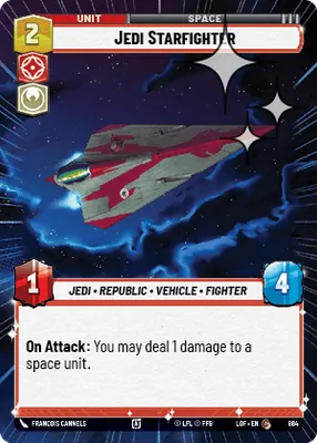 Jedi Starfighter — Hyperspace Foil