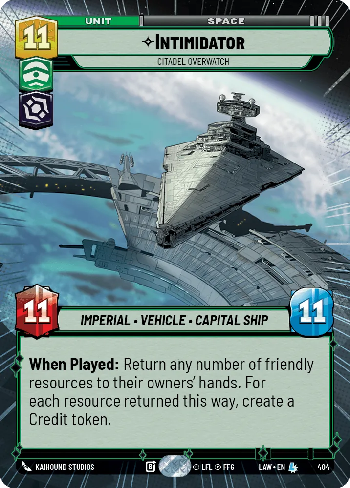 Intimidator — Hyperspace