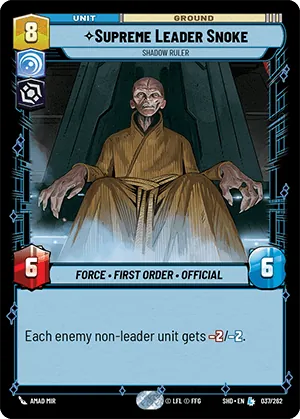 Supreme Leader Snoke