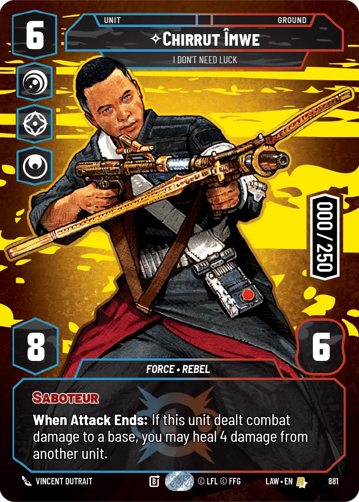 Chirrut Îmwe — Serialized Prestige