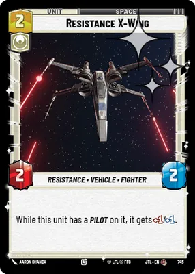 Resistance X-Wing — Standard Foil