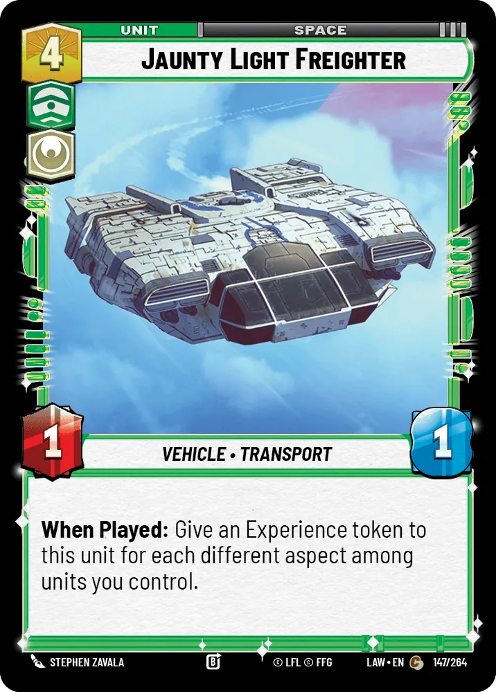 Jaunty Light Freighter
