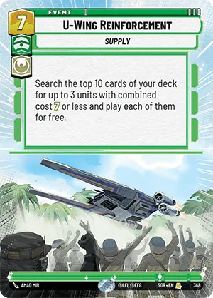 U-Wing Reinforcement — Hyperspace