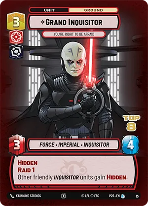 Grand Inquisitor — SS Top 8