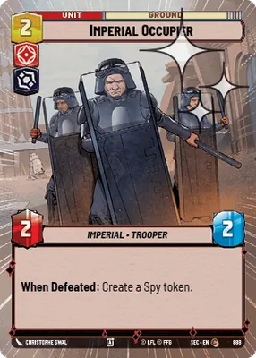 Imperial Occupier — Hyperspace Foil
