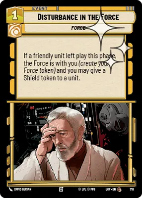 Disturbance in the Force — Standard Foil