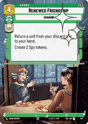 Renewed Friendship — Hyperspace Foil