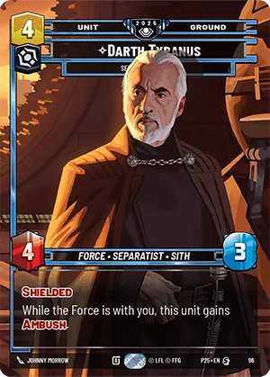 Darth Tyranus — GC Event Pack