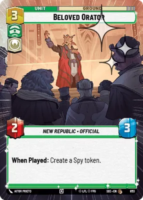 Beloved Orator — Hyperspace Foil