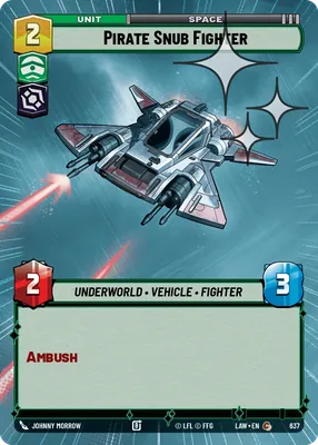 Pirate Snub Fighter — Hyperspace Foil