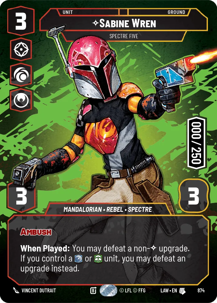 Sabine Wren — Serialized Prestige