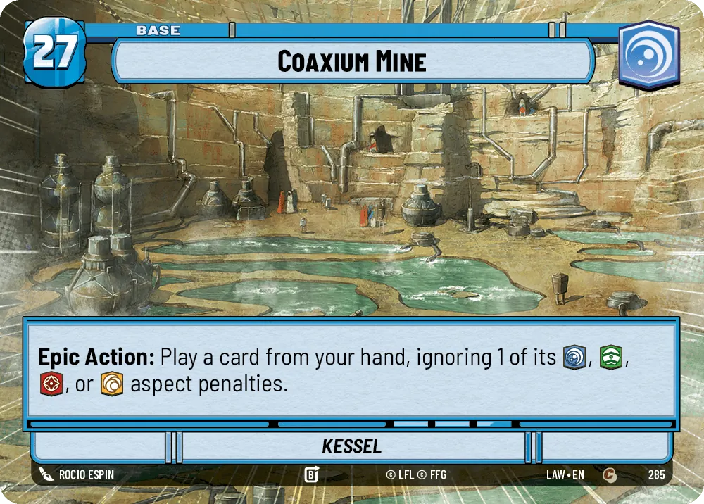 Coaxium Mine — Hyperspace