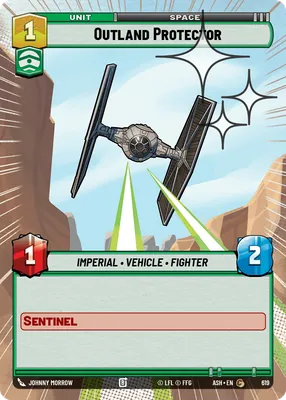 Outland Protector — Hyperspace Foil