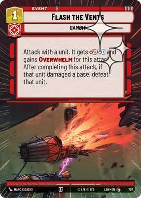 Flash the Vents — Hyperspace Foil