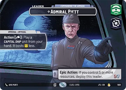 Admiral Piett — Showcase