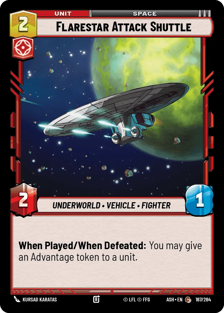 Flarestar Attack Shuttle