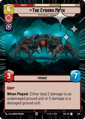 The Cyborg Mech — Hyperspace Foil