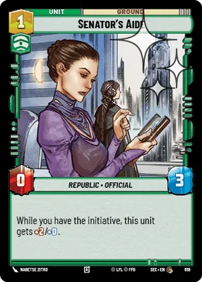 Senator's Aide — Standard Foil