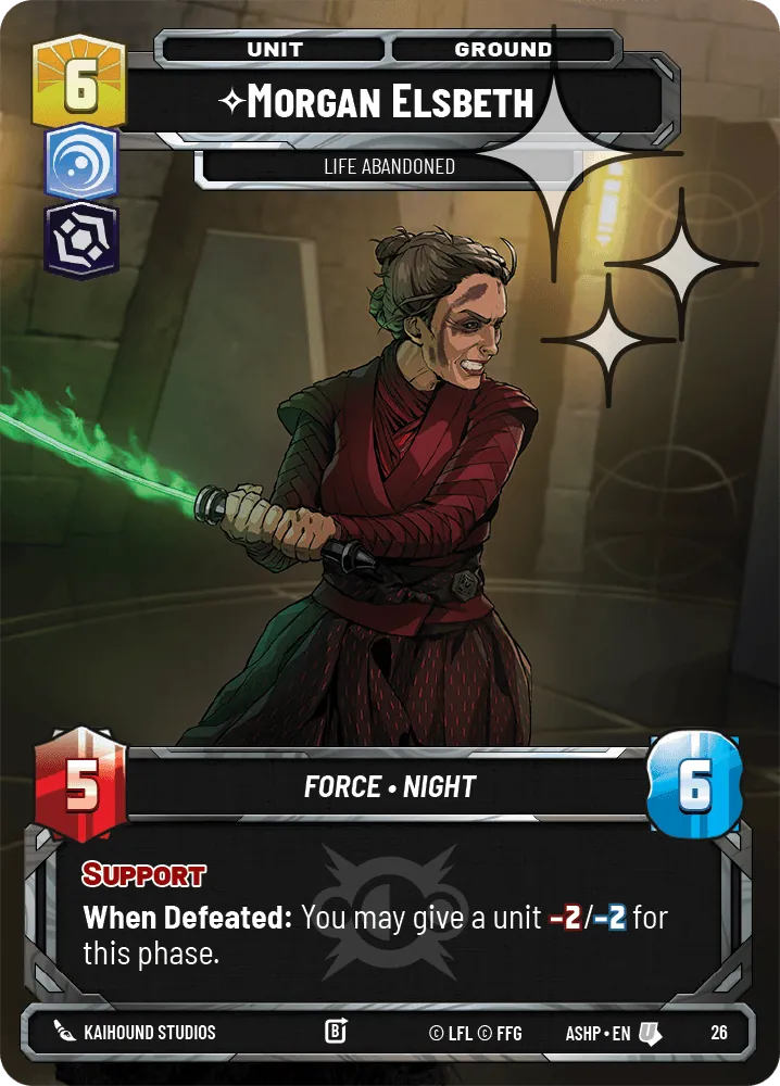 Morgan Elsbeth — Weekly Play Foil