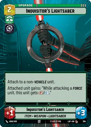 Inquisitor's Lightsaber — Hyperspace