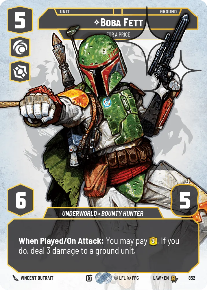 Boba Fett — Foil Prestige