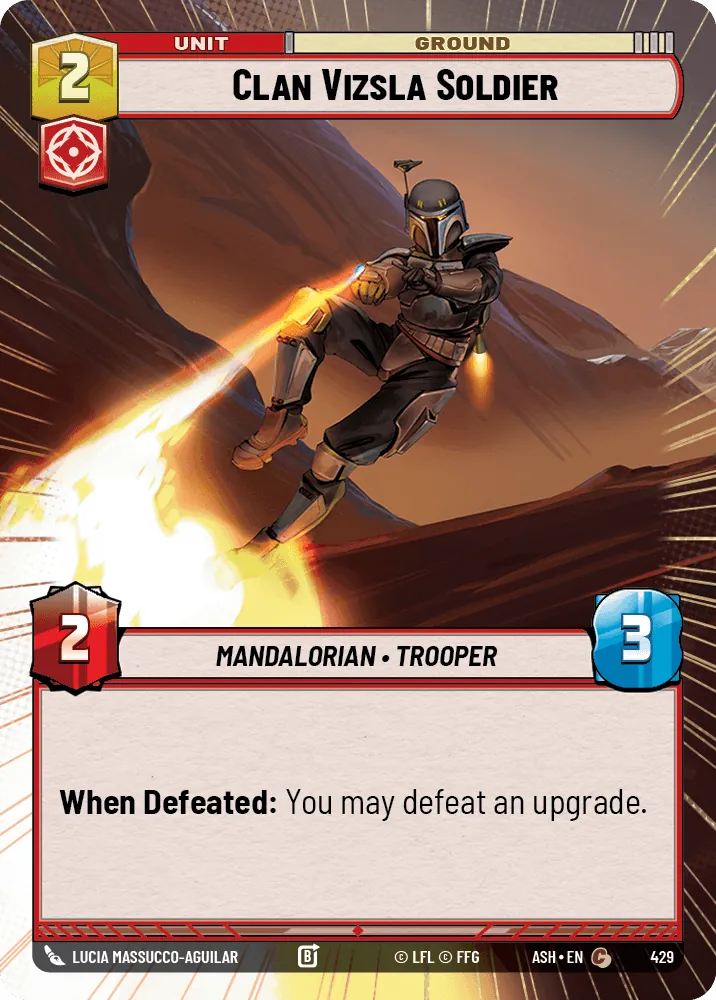 Clan Vizsla Soldier — Hyperspace