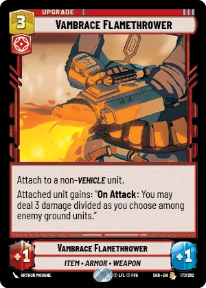Vambrace Flamethrower