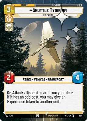 Shuttle Tydirium — Hyperspace Foil
