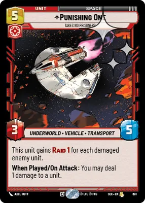 Punishing One — Standard Foil