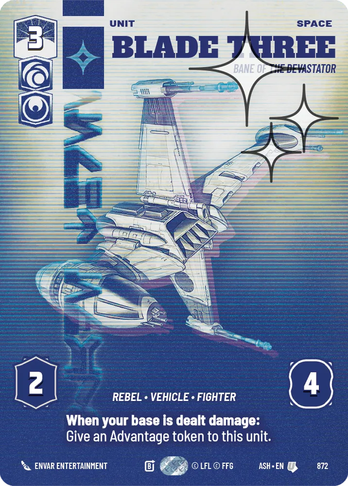 Blade Three — Foil Prestige