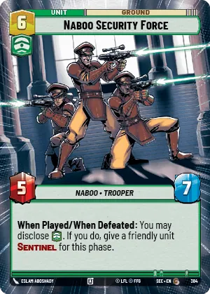 Naboo Security Force — Hyperspace