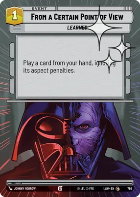 From a Certain Point of View — Hyperspace Foil