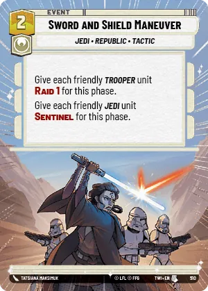 Sword and Shield Maneuver — Hyperspace