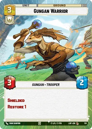 Gungan Warrior — Hyperspace