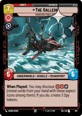 The Galleon — Standard Foil
