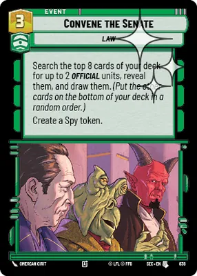 Convene the Senate — Standard Foil