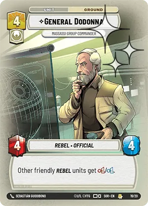 General Dodonna — Weekly Play Foil