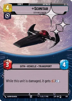 Scimitar — Hyperspace Foil