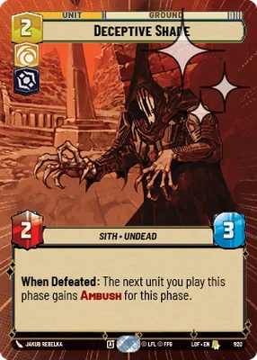 Deceptive Shade — Hyperspace Foil