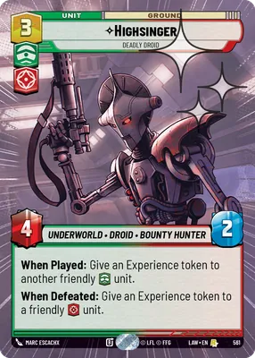 Highsinger — Hyperspace Foil