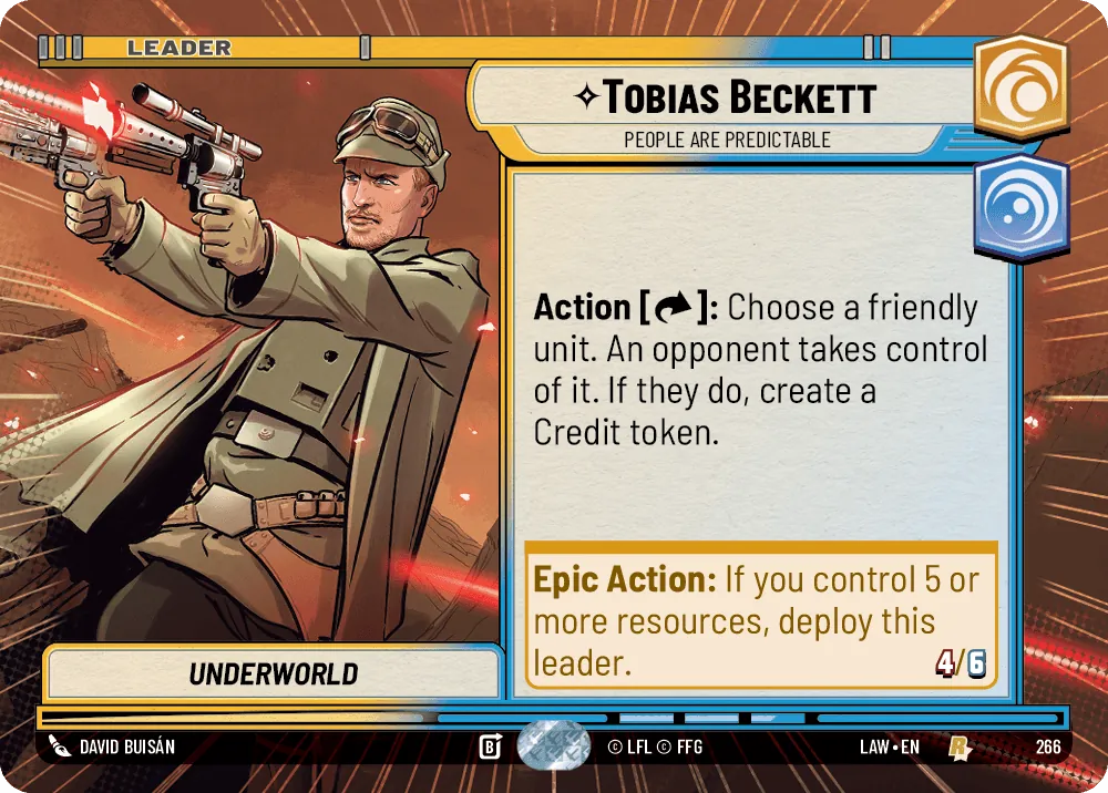 Tobias Beckett — Hyperspace