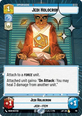 Jedi Holocron — Hyperspace Foil