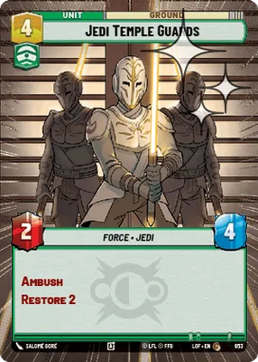 Jedi Temple Guards — Hyperspace Foil