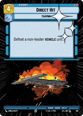 Direct Hit — Hyperspace Foil