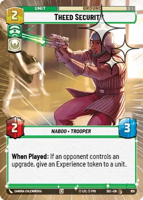 Theed Security — Hyperspace Foil