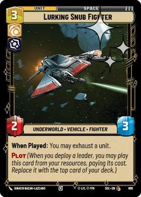Lurking Snub Fighter — Standard Foil