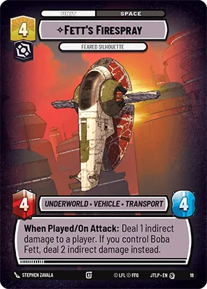 Fett's Firespray — Weekly Play