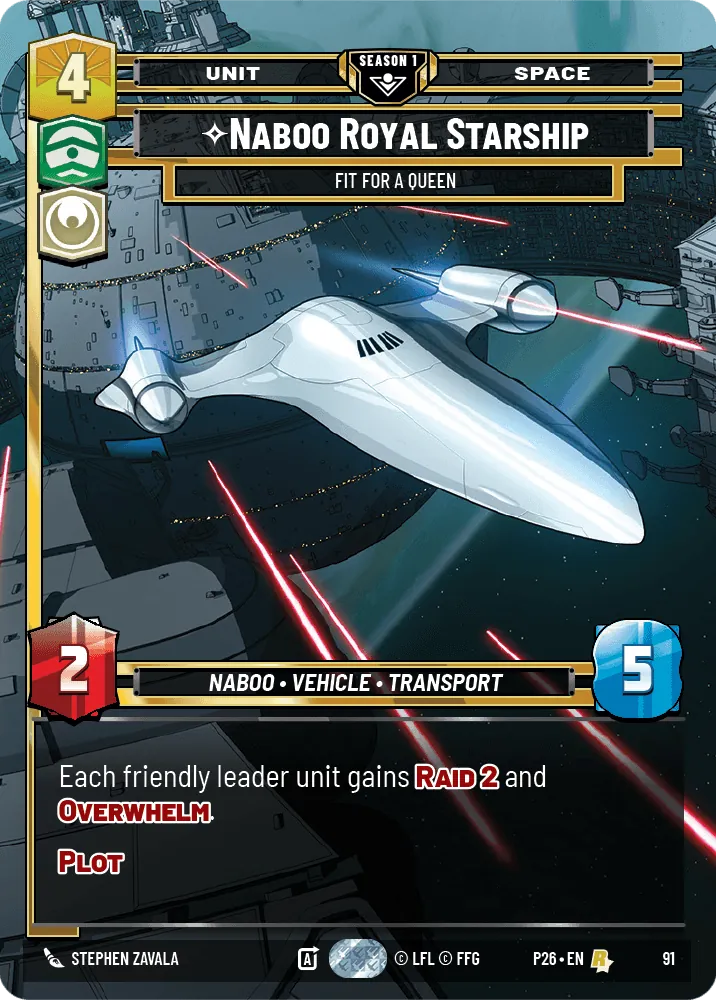 Naboo Royal Starship — RQ Event Pack